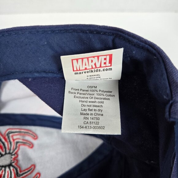 Spiderman Baseball Cap, Kids Size, Adjustable - Picture 5 of 7